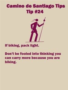 Camino Tips 24a